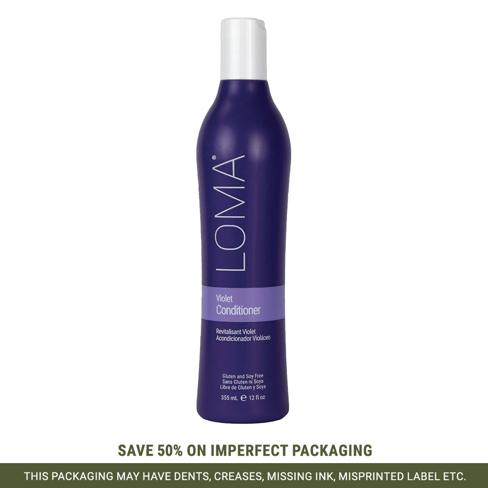 IMPERFECT Violet Conditioner 🚨 ALMOST GONE! - Loma Hair and Body Care