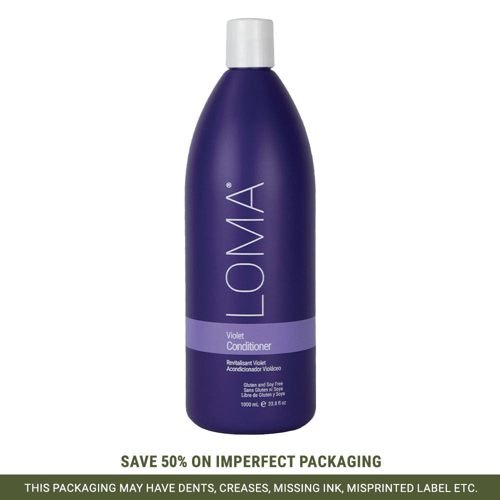 IMPERFECT Violet Conditioner 🚨 ALMOST GONE! - Loma Hair and Body Care