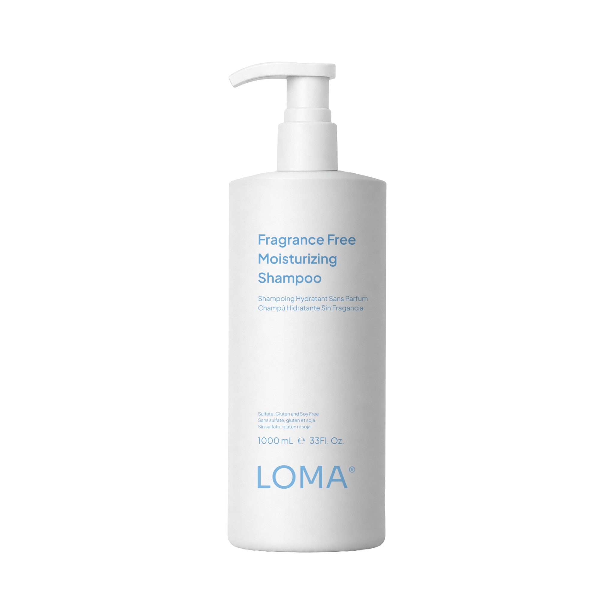 Fragrance Free Moisturizing Shampoo – Loma Hair & Body Care | Aloe