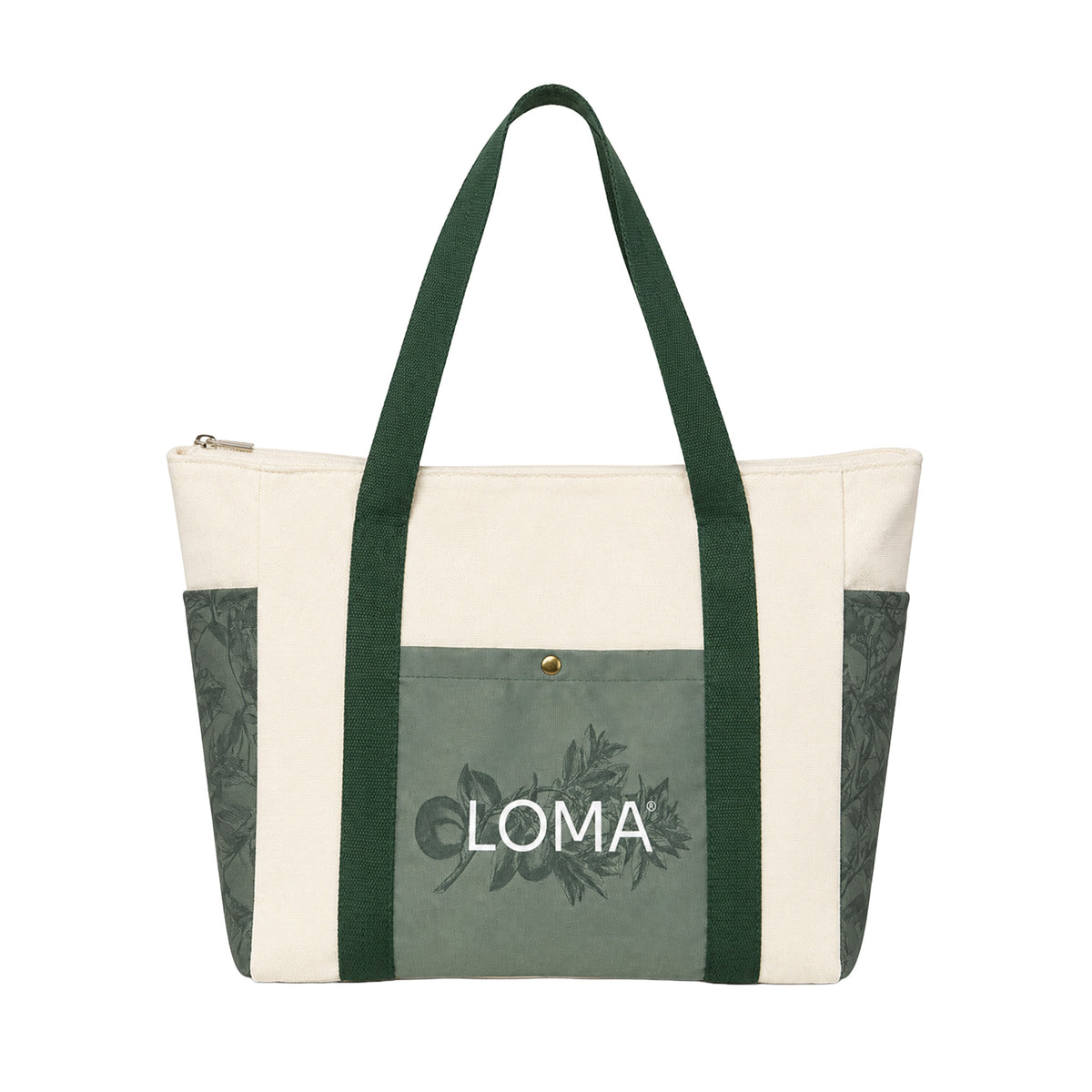 Botanical Canvas Tote