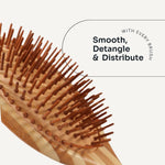 Bamboo Oval Paddle Brush - LOMA RETAIL