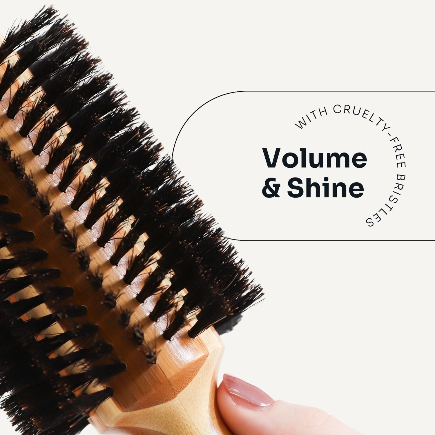 Bamboo Round Brush - LOMA RETAIL