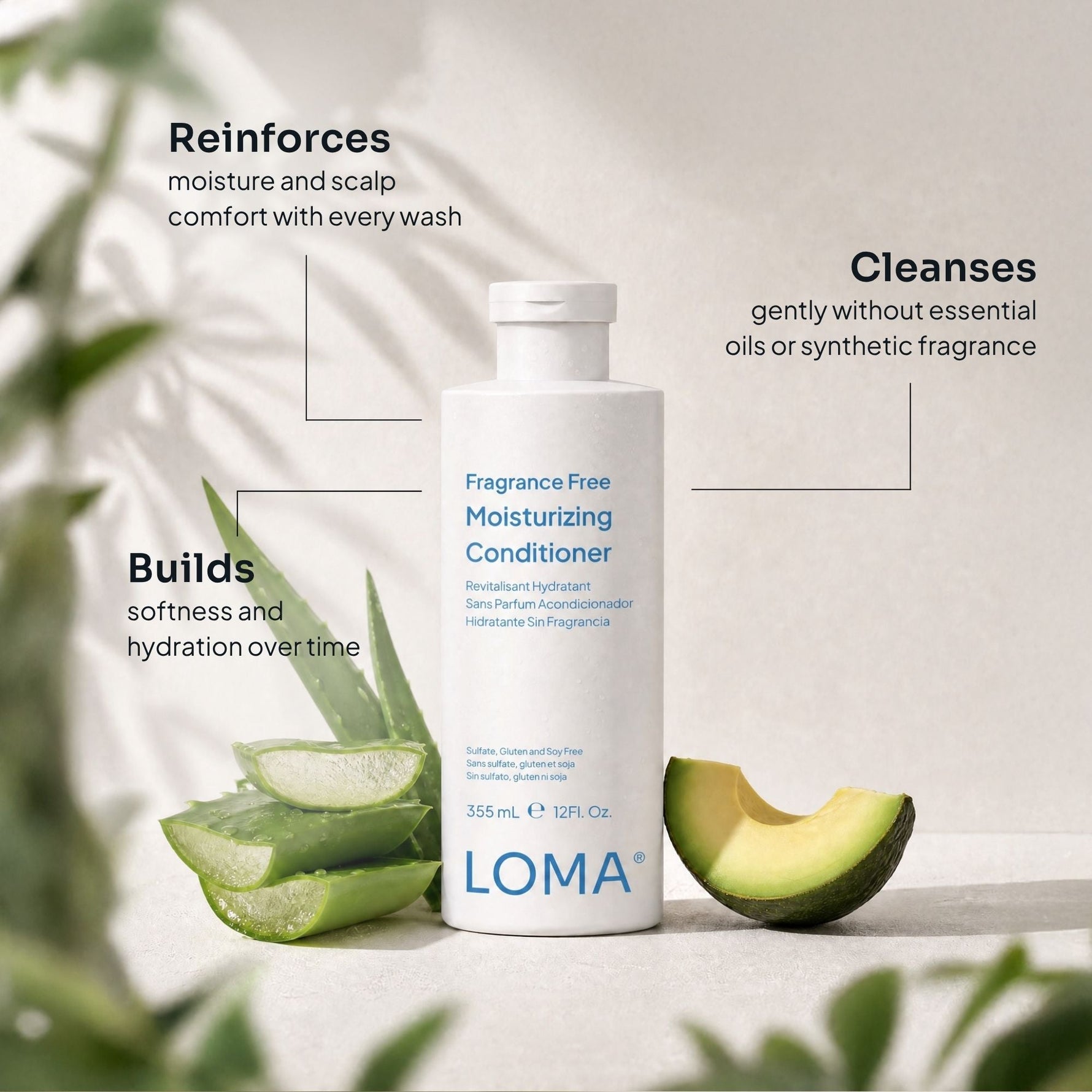 Fragrance Free Moisturizing Conditioner - LOMA RETAIL