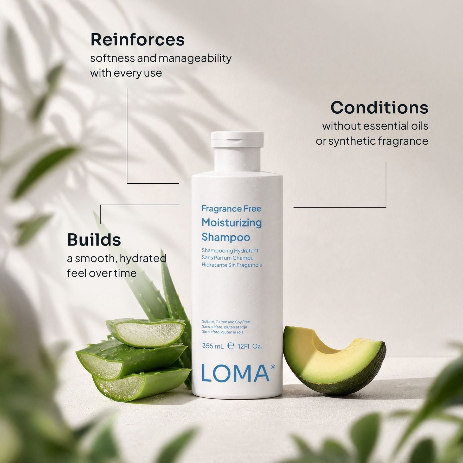 Fragrance Free Moisturizing Shampoo - LOMA RETAIL