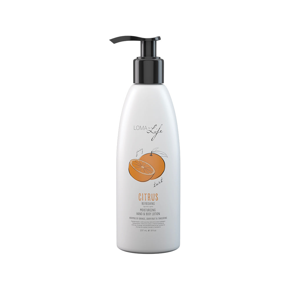 Loma for Life Citrus Hand & Body Lotion - Loma Hair and Body Care