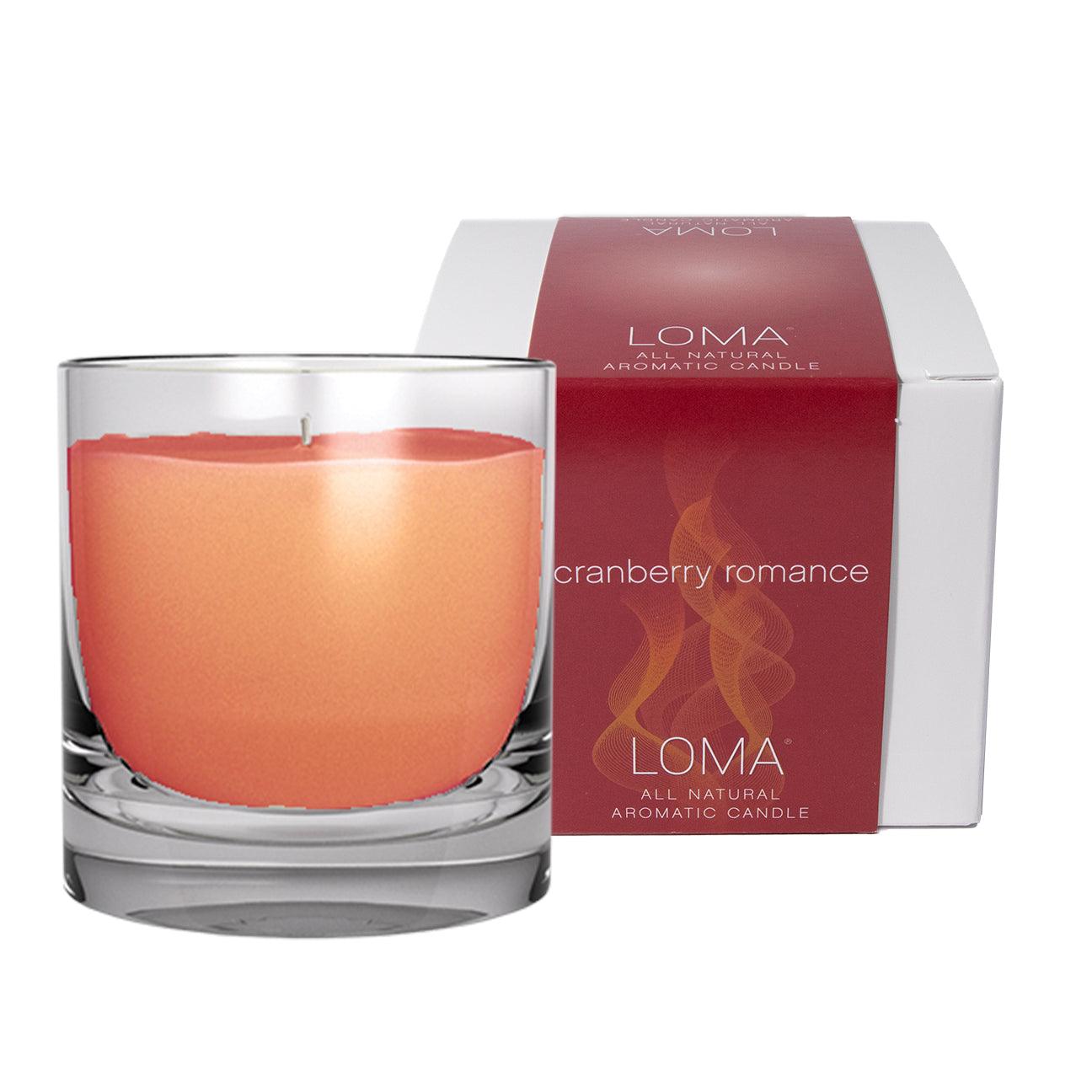 Cranberry Romance Candle - Loma Hair and Body Care