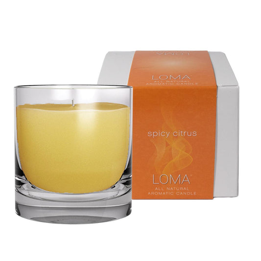Spicy Citrus Candle - Loma Hair and Body Care